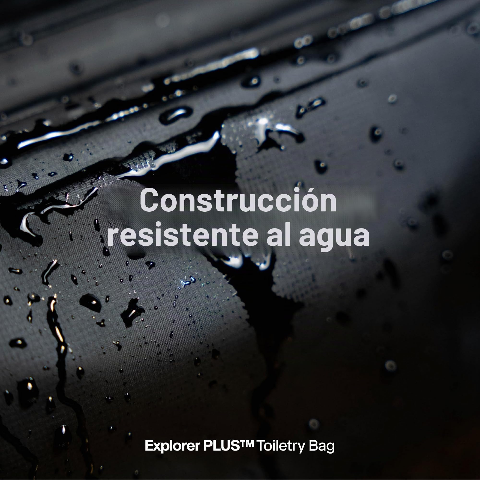 Gravel Explorer Plus - Neceser Colgante, Resistente al Agua, con Botellas de Viaje aprobadas por la TSA