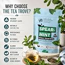The Tea Trove Spearmint Herbal Tea Bags 40 Biodegradable Bags | PCOS gallery image