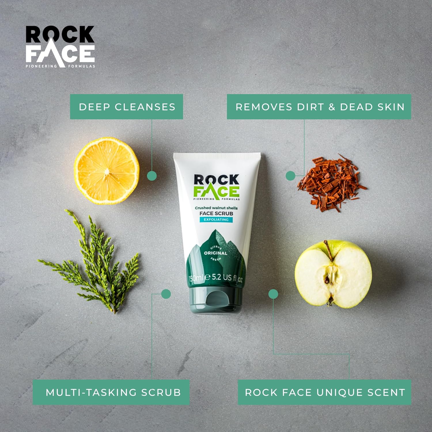 Rock Face Face & Body Scrub (150ml) - Image 3
