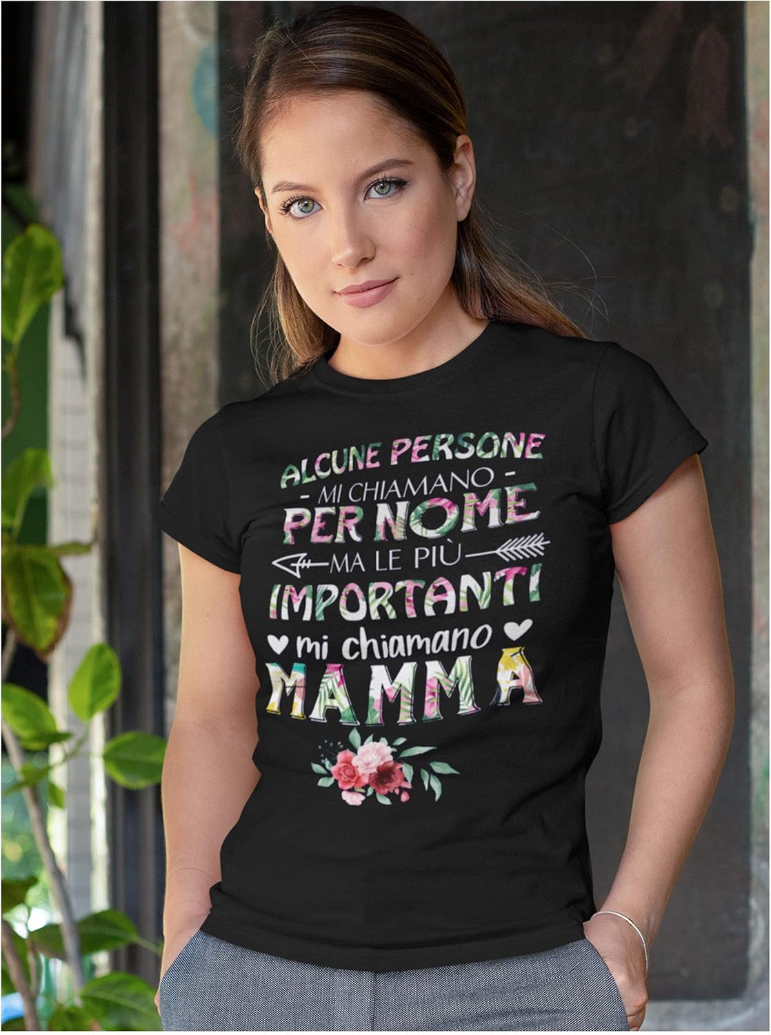 Maglietta Mamma Alcune persone mi chiamano per nome ma le più importanti Regalo
