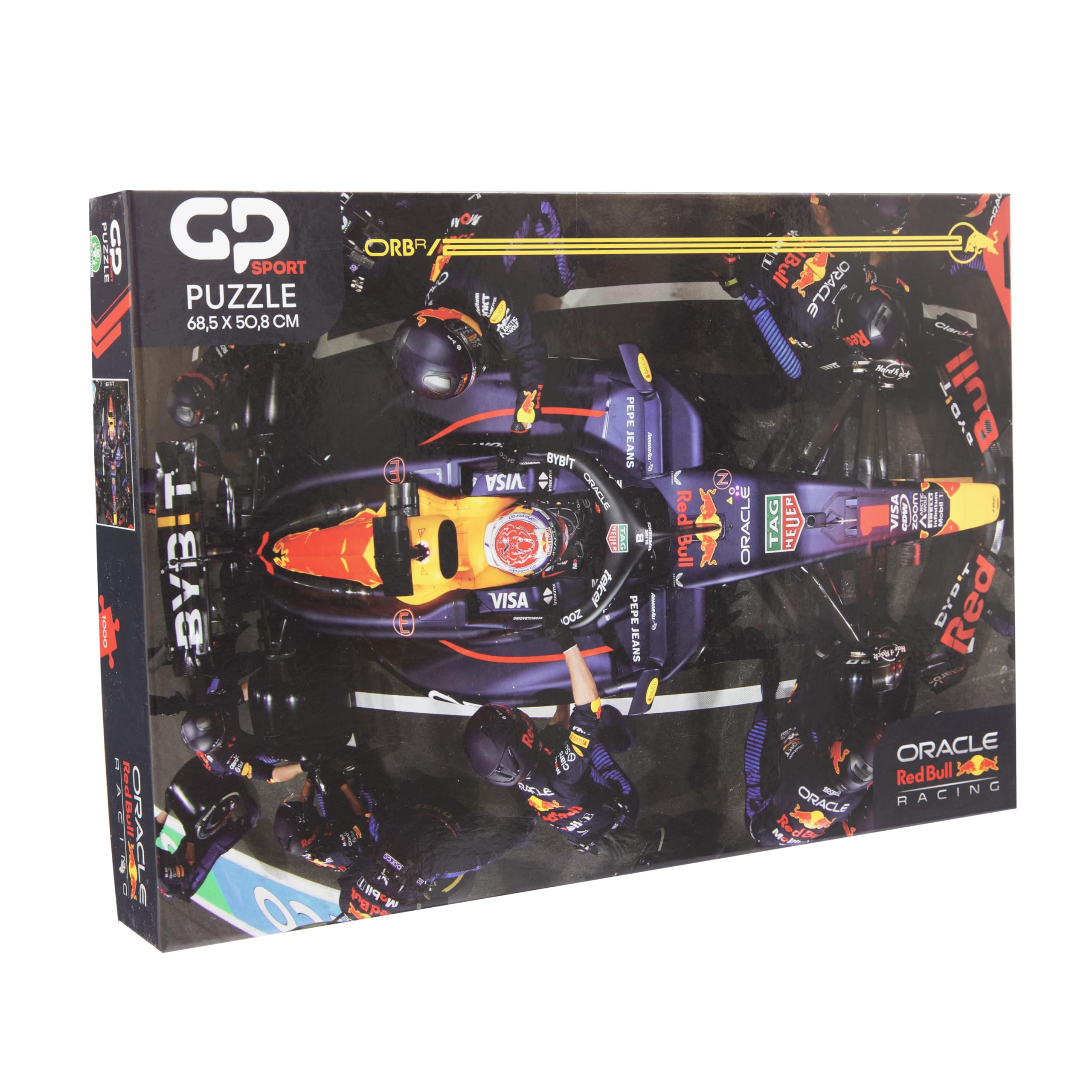 Amazon.com: GP Sport, Red Bull 2D Jigsaw Puzzle, Model F1
