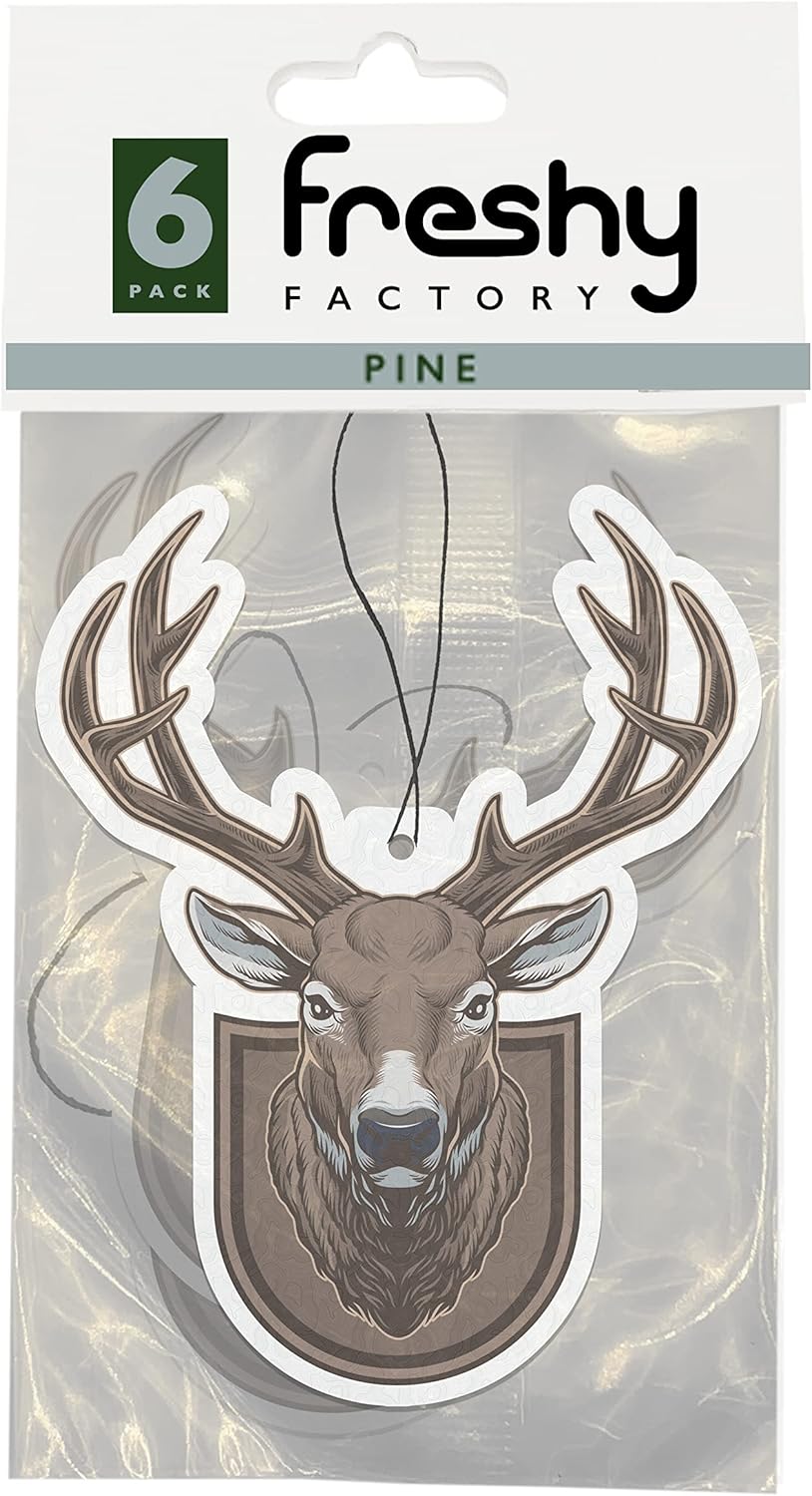 Deer Mount Car Air Freshener Pine Scent Freshy Factory (6