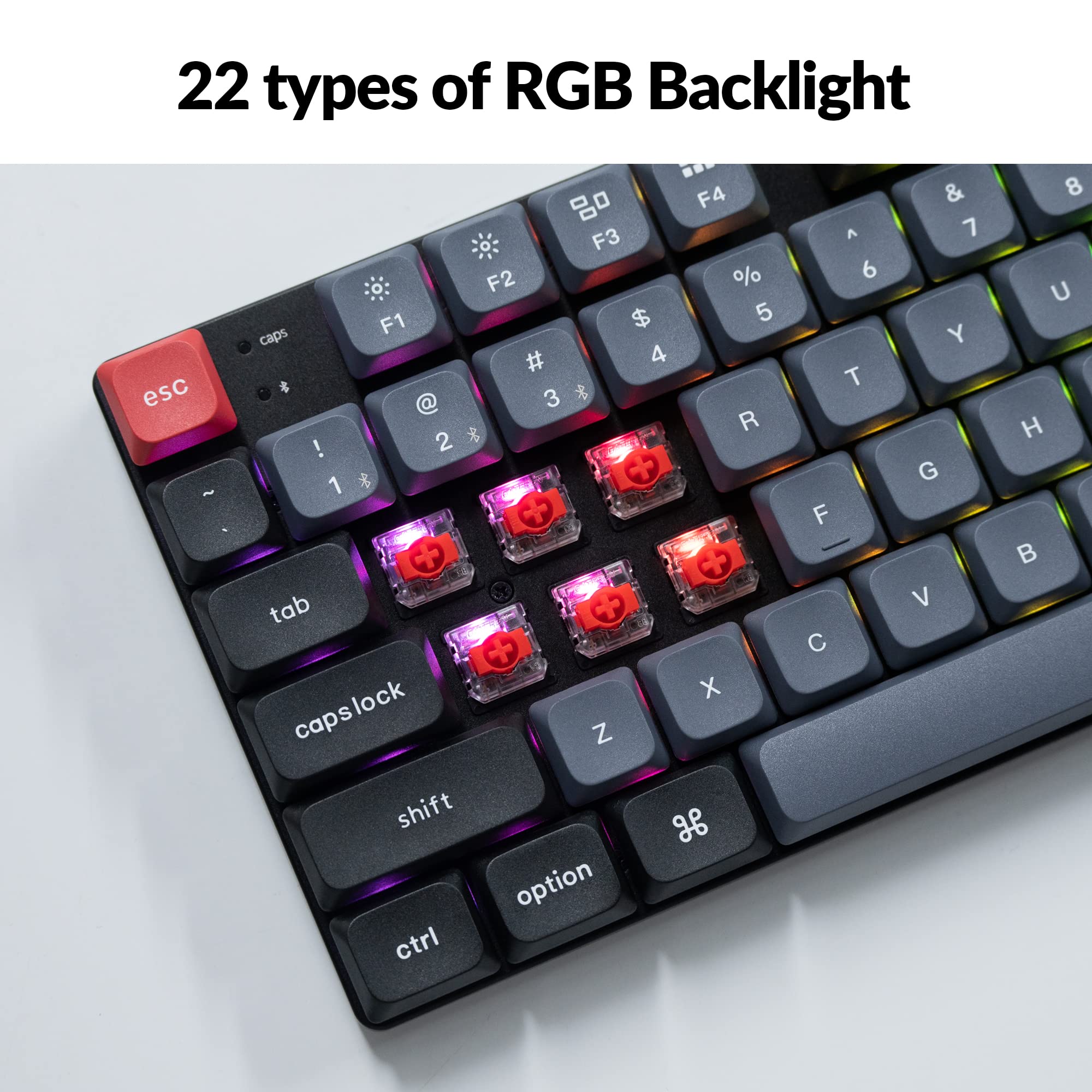 Keychron K13 Pro Ultraschlanke kabellose mechanische QMK/VIA