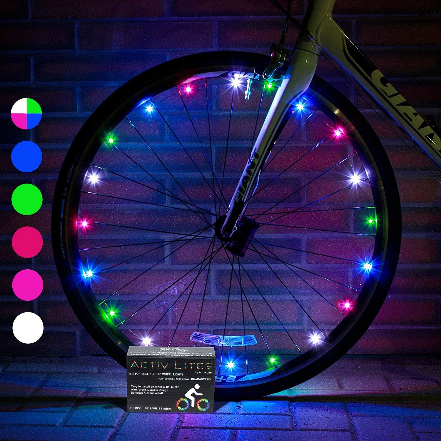 Activ Life Led Bike Wheel Lights Tires Cool Bike Desertcart