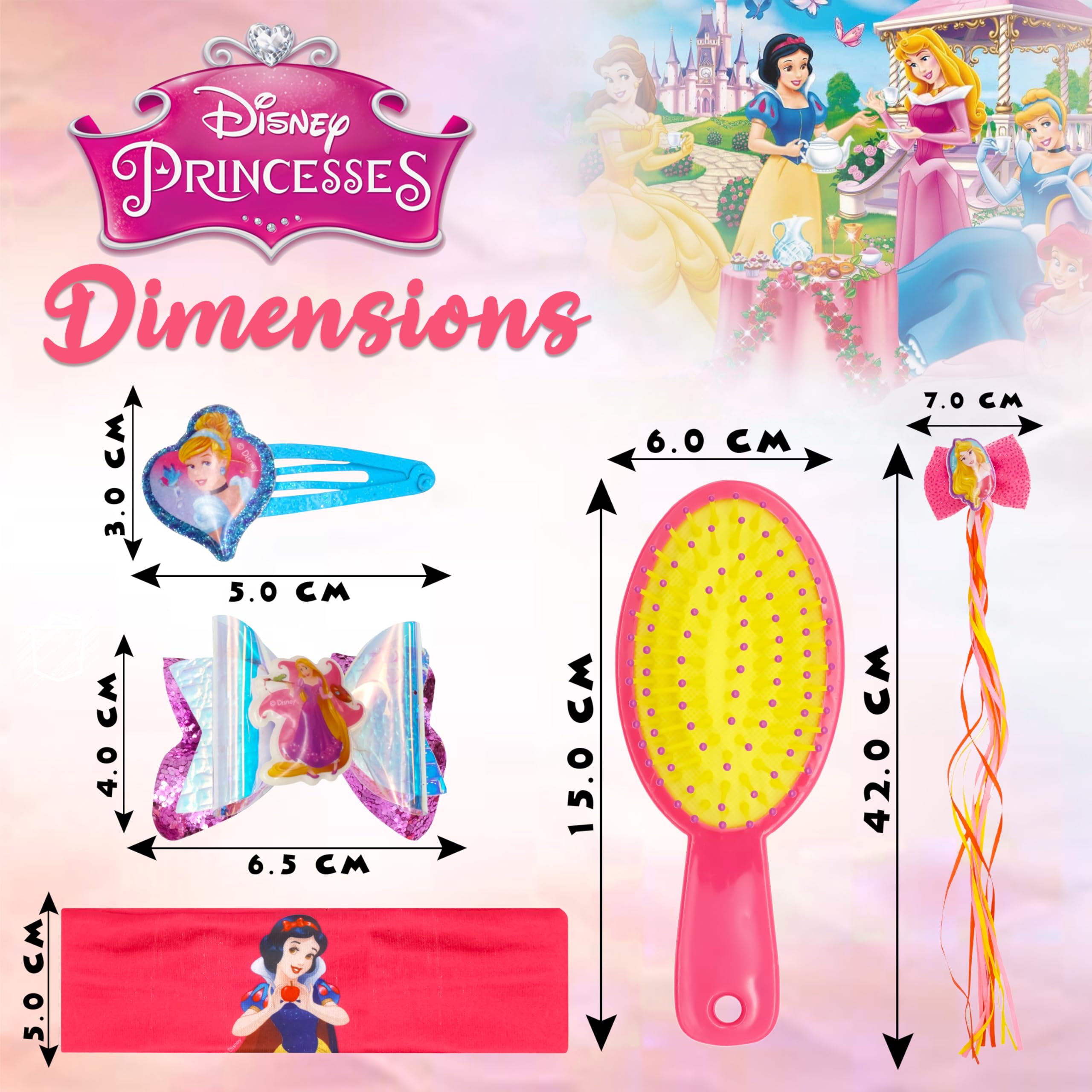Fasce Per Capelli Glitterate Da Principessa Kisangel, 2 Pezzi, Cerchietti Con Paillette Per Bambine, Accessori Per Feste E Compleanni - 2