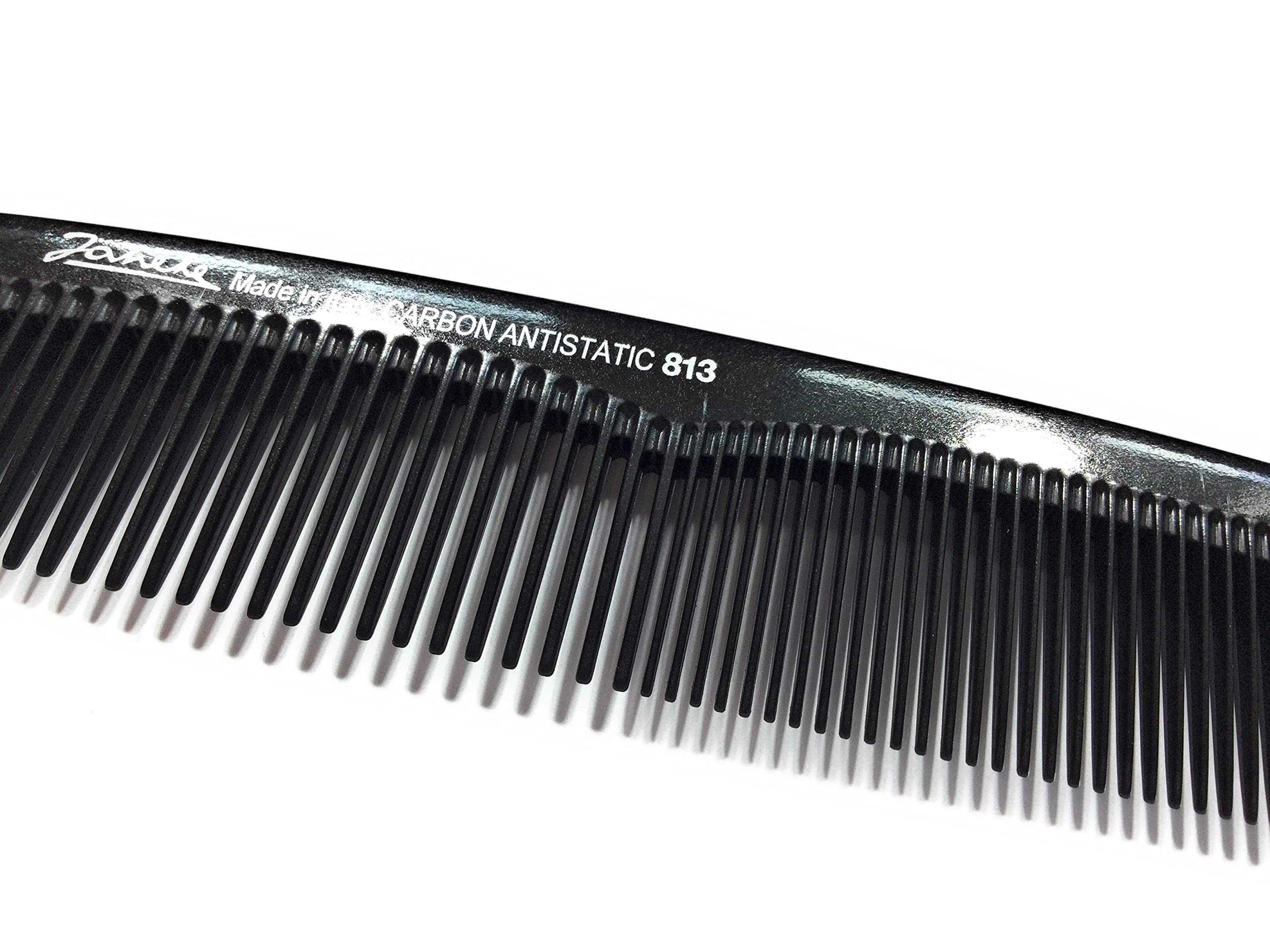 Peigne De Poche JANEKE En Carbone - Longueur 5,5'' Et 7,5'' - Antistatique - Fabriqué En Italie - Neuf