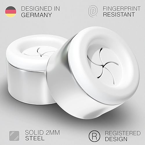 Miniatura 3 de Juego de 4 toalleros de alta calidad para baño, cocina y hogar - Soporte para toallas de té de acero inoxidable - Gancho redondo - Autoadhesivo -