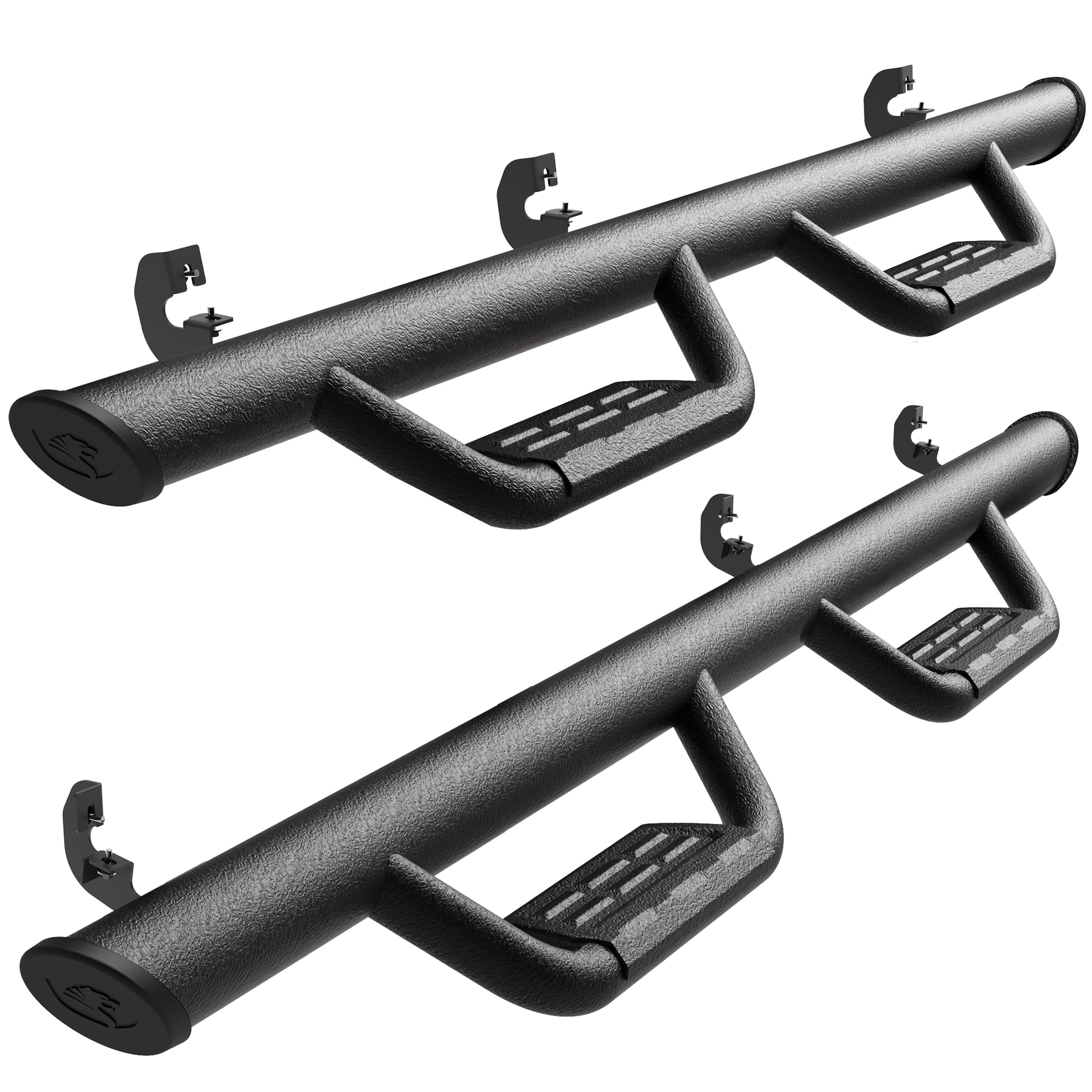 Tyger Auto Tyger Access Running Boards Compatible with 2015-2026 Chevy Colorado GMC Canyon | Crew Cab | TG-AS2C24002 | Textured Black Drop Step Rail