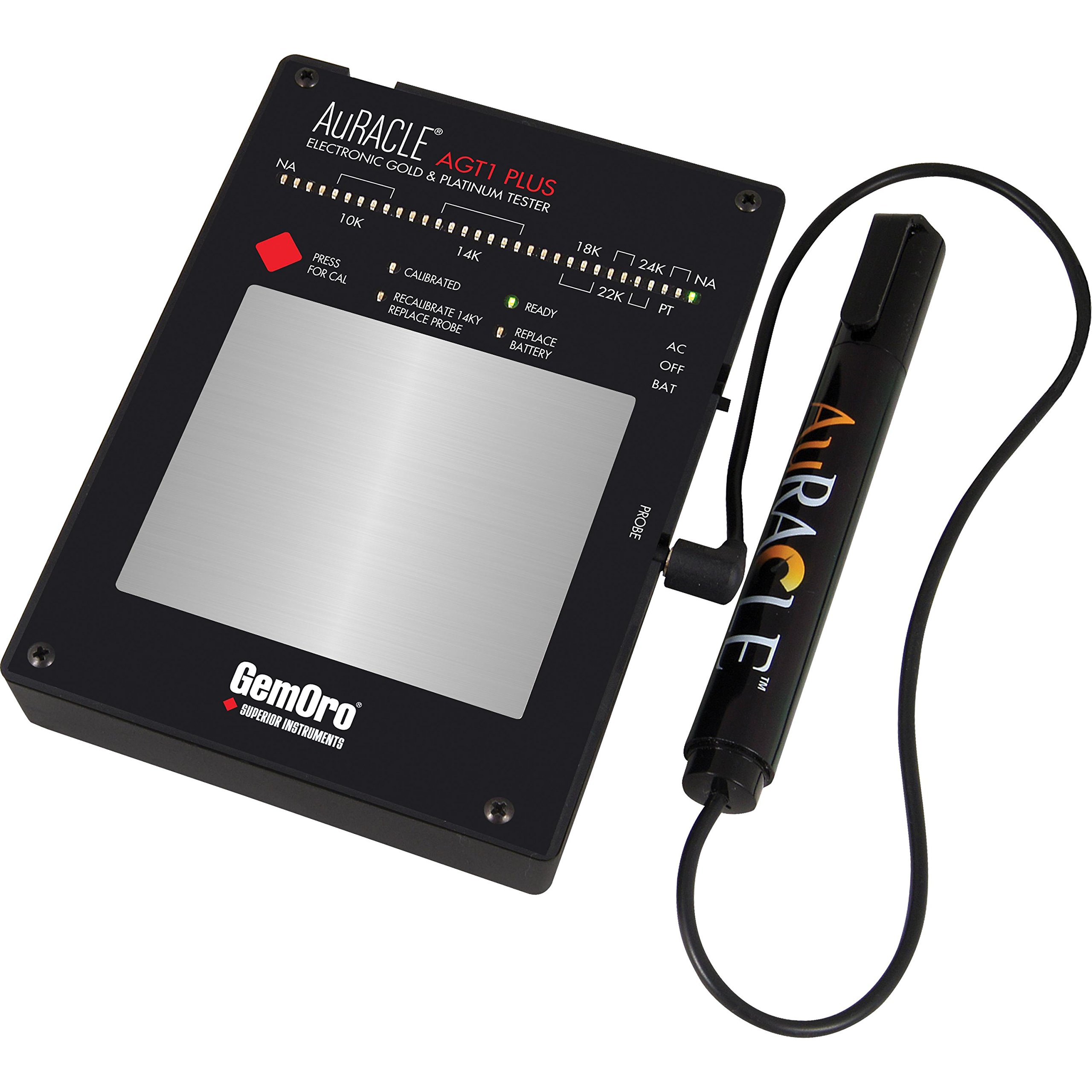 GemOro AuRACLE AGT1 Plus Electronic Gold & Platinum Tester
