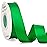 Ribbli Emerald Green Double Faced Satin Ribbon,1 x Continuous 25 Yards,Use for Bows Bouquet,Gift Wrapping,Wedding Decoration
