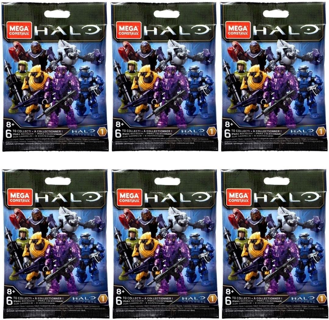 Buy Mega Construx Halo Universe Series 1 Blind Bag Mini Figures