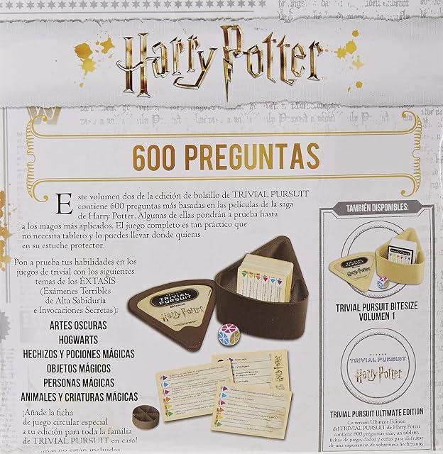 Foto 2 de 3 de Winning Moves- Harry Potter: Trivial Bite, blanco (40303)