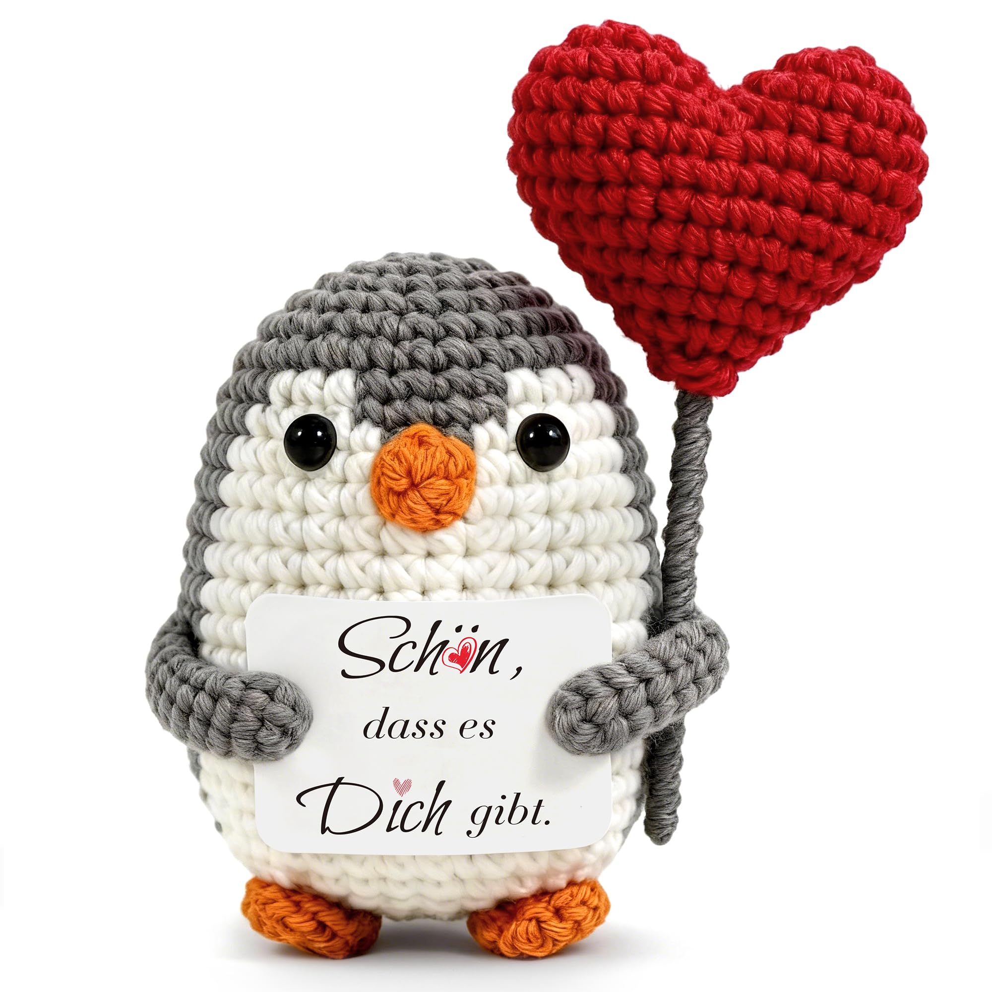 REMYSONSHI Geschenke für Frauen, Geburtstagsgeschenk für Frau Mann | Glücksbringer Dankeschön Geschenke Freundin Mama Geburtstag, Pinguin Personalisierte Geschenk für Freund Schwester Kollegen