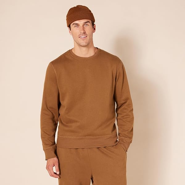 Amazon Essentials Uomo Felpa Girocollo in Pile (Disponibile nelle Taglie Big & Tall) - 3