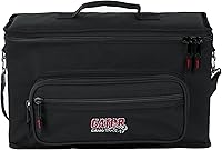 Vista 10 de Gator Cases - Bolsa acolchada para sistemas inalámbricos con correa de hombro extraíble, capacidad para un receptor, dos micrófonos y paquetes