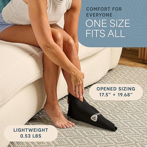Vista 12 de LifePro Red Light Therapy for Hands, Feet & Ankles – Cordless Glove & Foot Wrap with Dual Wavelengths (660nm & 850nm) Infrared Foot Therapy, Auto