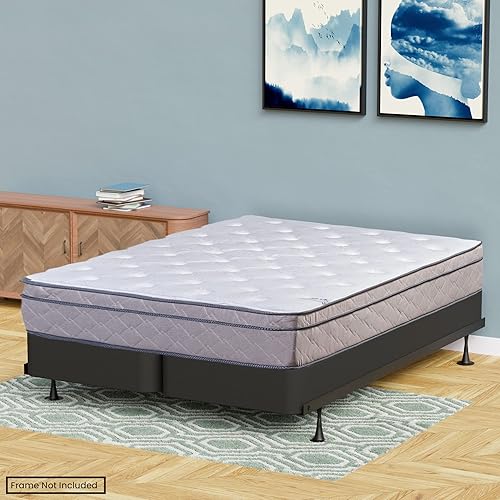 Miniatura 2 de Treaton Colchón enrollado con bobina de bolsillo superior de 13 pulgadas tamaño Queen