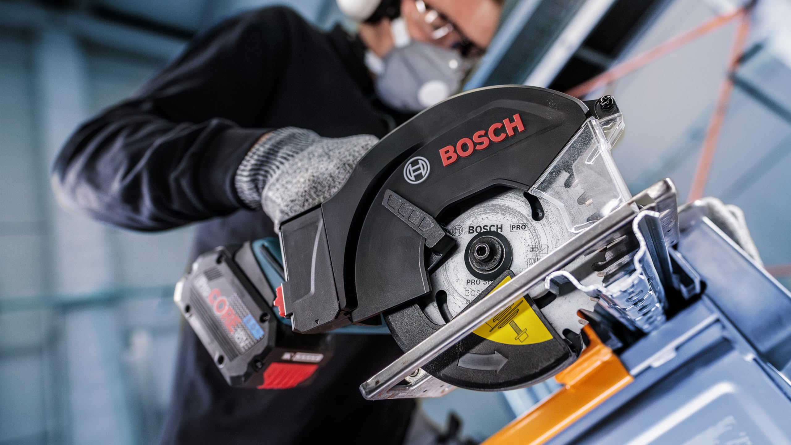 Bosch 1 lama per sega circolare Pro Steel cordless per seghe a secco a mano (per acciaio, diametro mm, accessori professionali sega circolare a batteria)