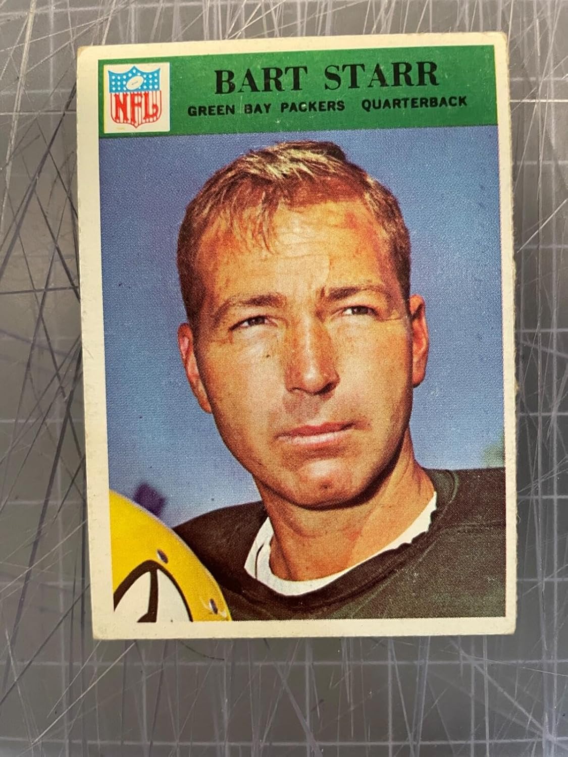 1966 Philadelphia #88 Bart Star Bay Packers Football Card Ex #2 - Sports Memorabilia