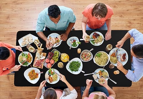 Miniatura 317 de Paquete de 10 manteles redondos de 120 pulgadas, mantel de poliéster blanco para mesa redonda, resistente a las manchas y a las arrugas, mantel