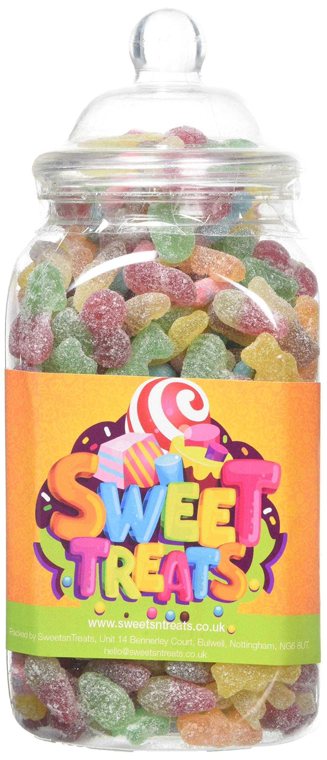 Mr Tubbys Fizzy Mix - Sweets n Treats Orange Label - Medium Jar 700g(Pack of 1)
