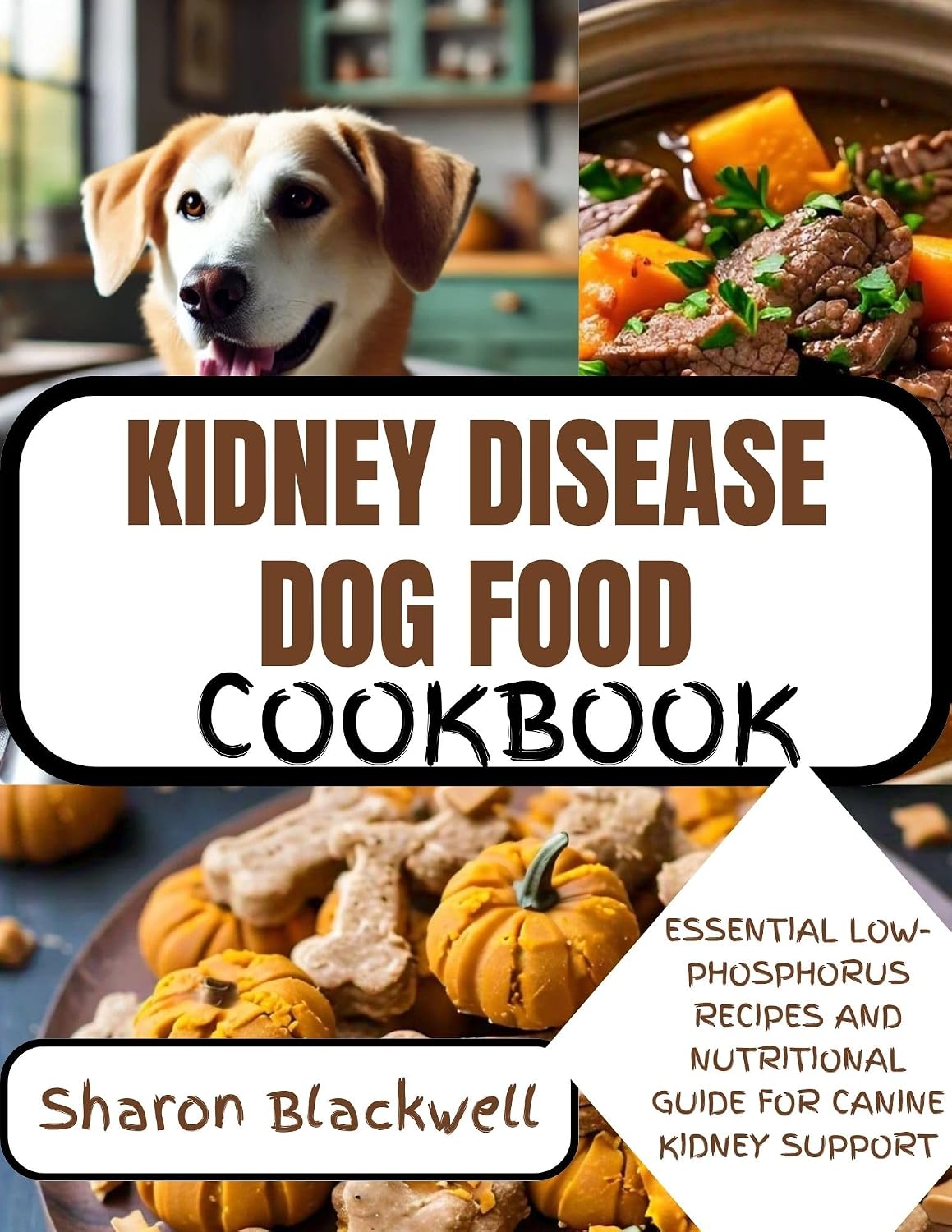 KIDNEY DISEASE DOG FOOD COOKBOOK: Essential Low-Phosphorus Recipes and Nutritional Guide for Canine Kidney Support