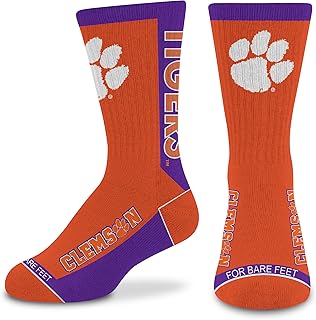 NCAA Unisex Kids Ncaa Mvp Crew Sock Youth