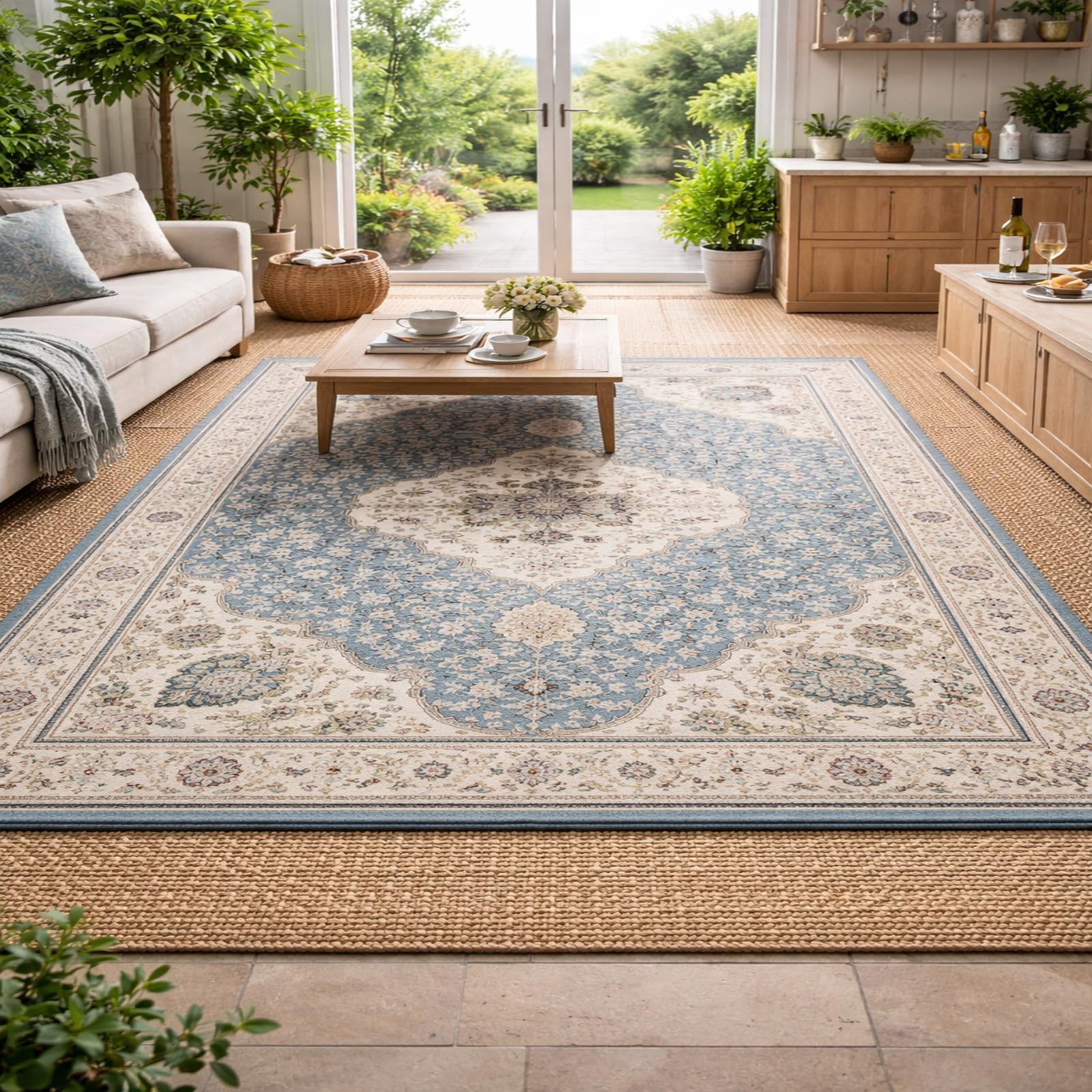 Alfombra lavable y antideslizante de 160x280 cm contra manchas en cocina