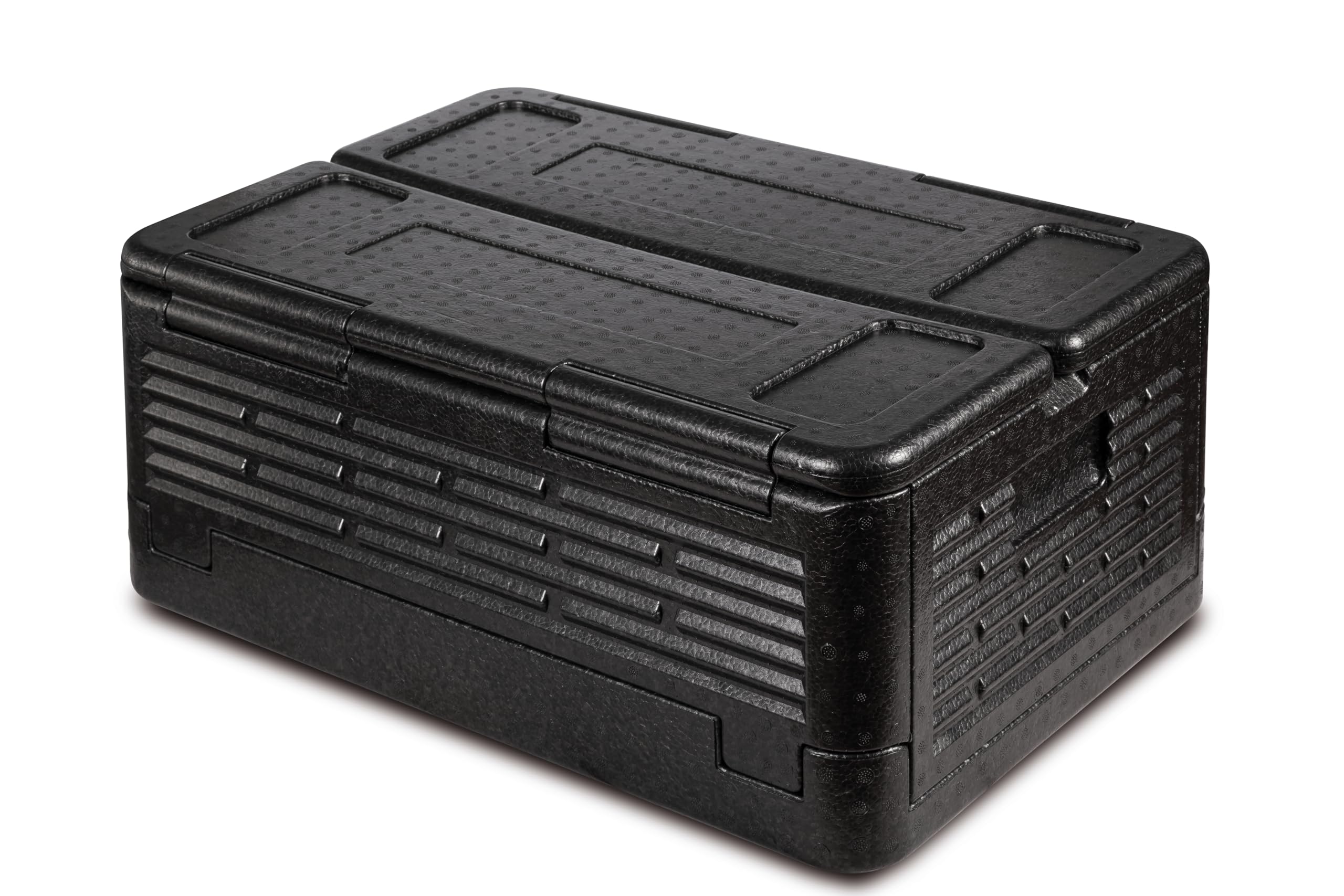 MBH - Caja isotérmica para el Transporte de Alimentos para hostelería. Caja Plegable mantenedora de Temperatura para bandejas gastronorm GN 1/1 para Catering y restauración.