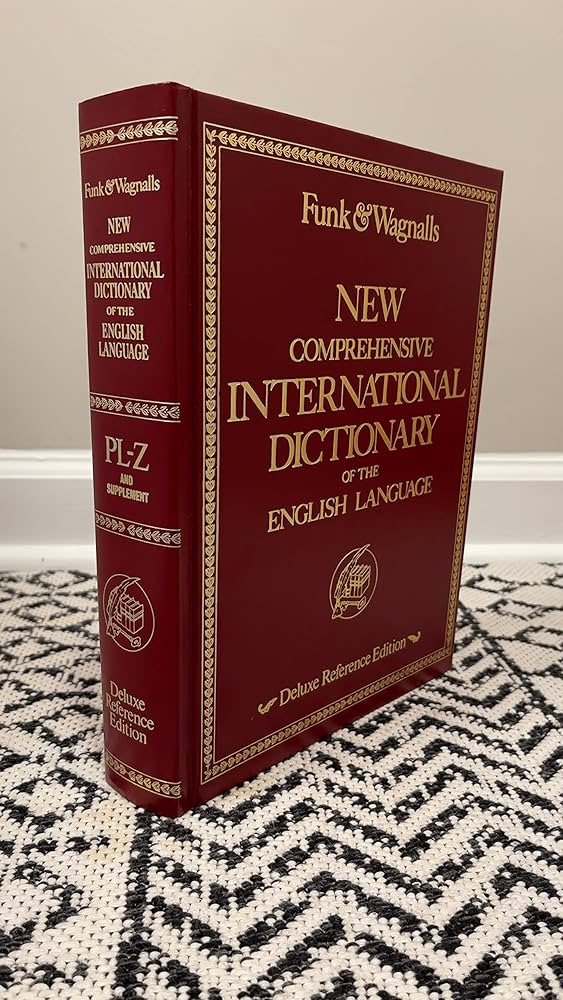 美品 Dictionnaire 函付き 洋書 Funk and Wagnalls New Comprehensive International Dictionary of