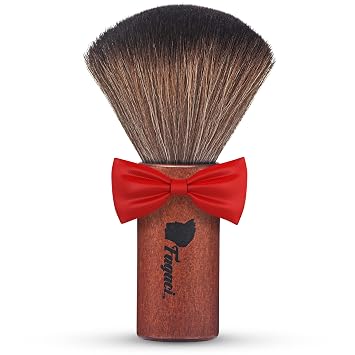 Fagaci Neck Duster Brush for Barbers, Velvety Touch High Density Kit