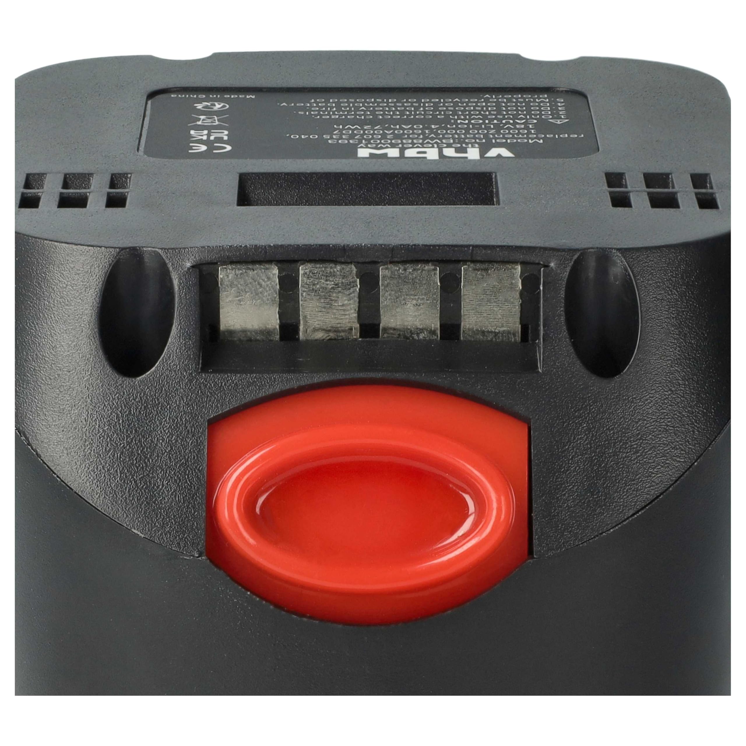 vhbw 2X batería Compatible con Bosch PSB 18 LI-2