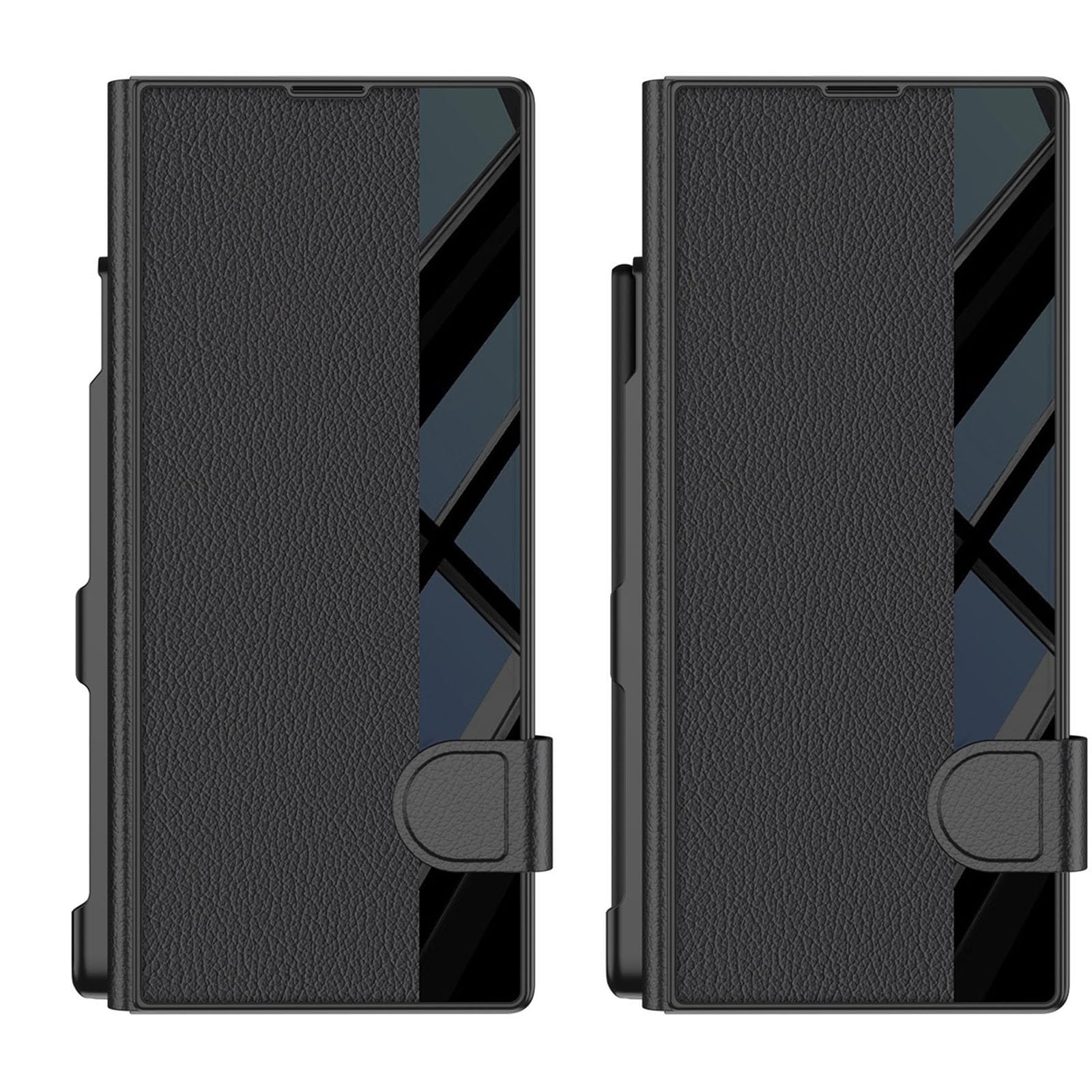Custodia a libro in pelle per Samsung Galaxy Z Fold 8 Ultra