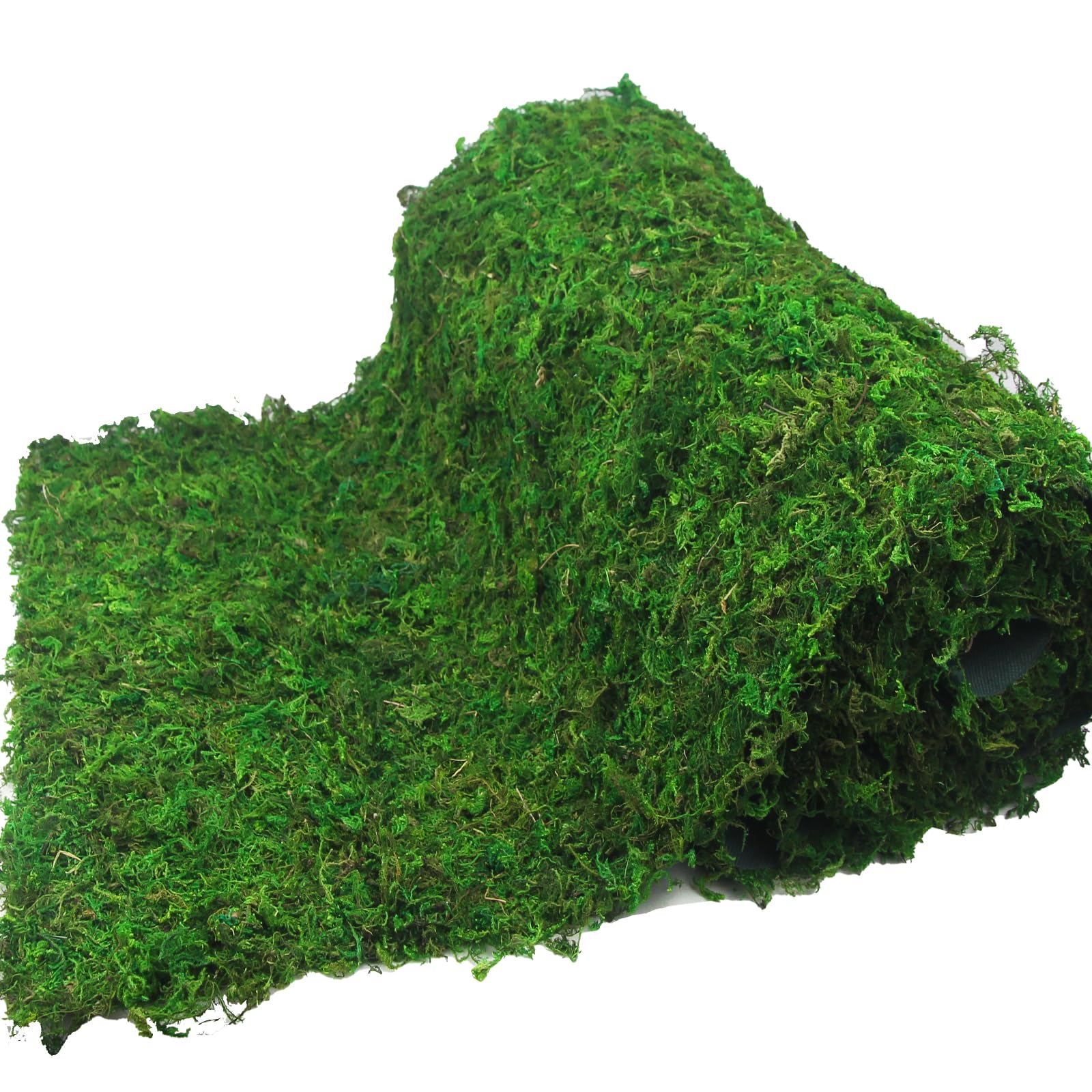 FAICOIA Moss Table Runner Green Moss Roll for Fairy Gardens Wedding Woodland Table Decor Dried Moss for Crafts 16" x 118" Preserved Moss Mat Moss Carpet for Green Moss Grass Wall 40 x 300cm