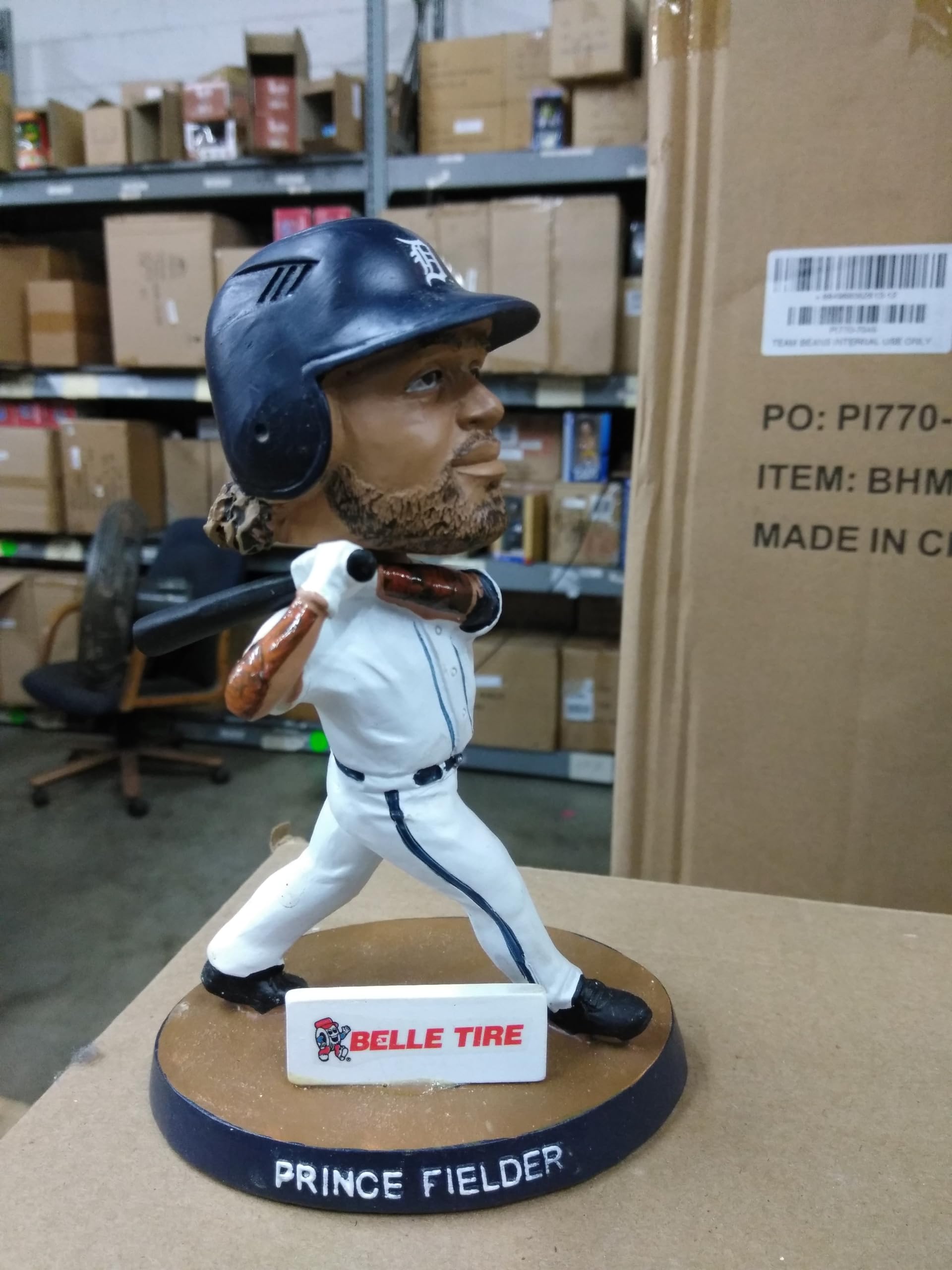 Tigers Prince Fielder bobblehead