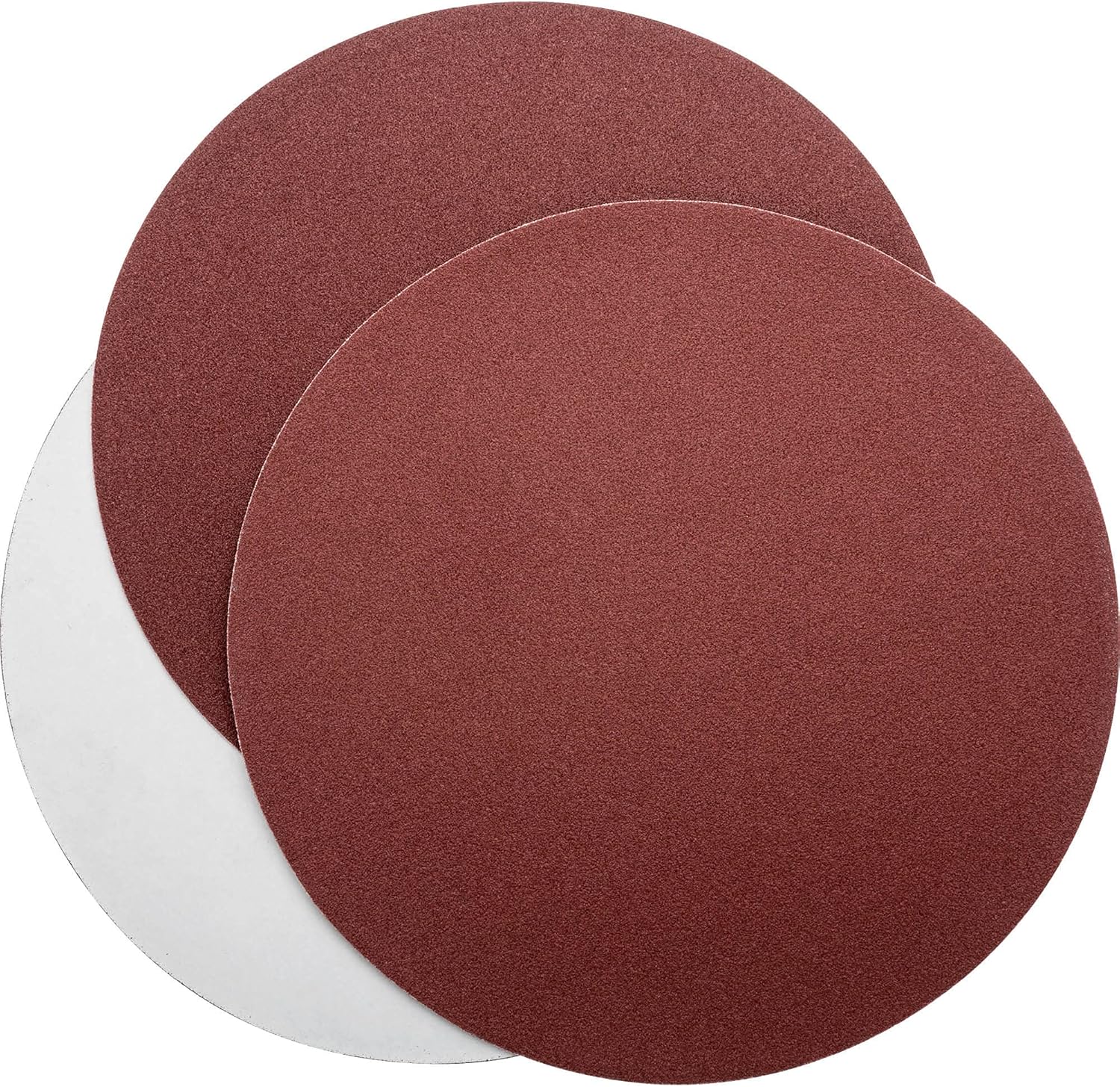 Woodstock D1336 12-Inch Diameter PSA 80 Grit Aluminum Oxide Sanding Disc, 2-Pack - - 