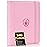 Premium 9 Pocket Card Binder for 540 Cards, Fabmaker PU Cover Trading Card Binder, Sturdy Card Collection Album, Sleek Card Holder Folders for YuGiOh, MTG, TCG, Game Cards & Sports Cards, Pink