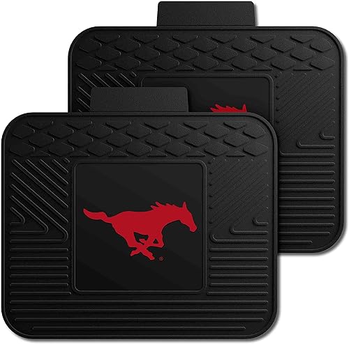 Miniatura 10 de Fanmats Southern Methodist University Mustangs - Juego de 4 alfombrillas azules para automóvil, SUV y camionetas, protección para todo tipo de