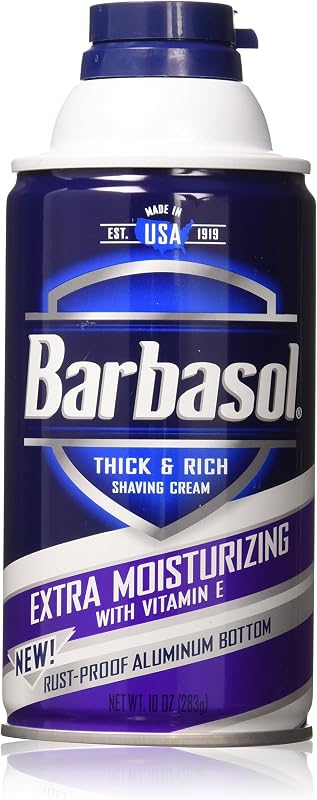 Crema de afeitar Barbasol extra hidratante con vitamina E, 10 oz., 2 piezas