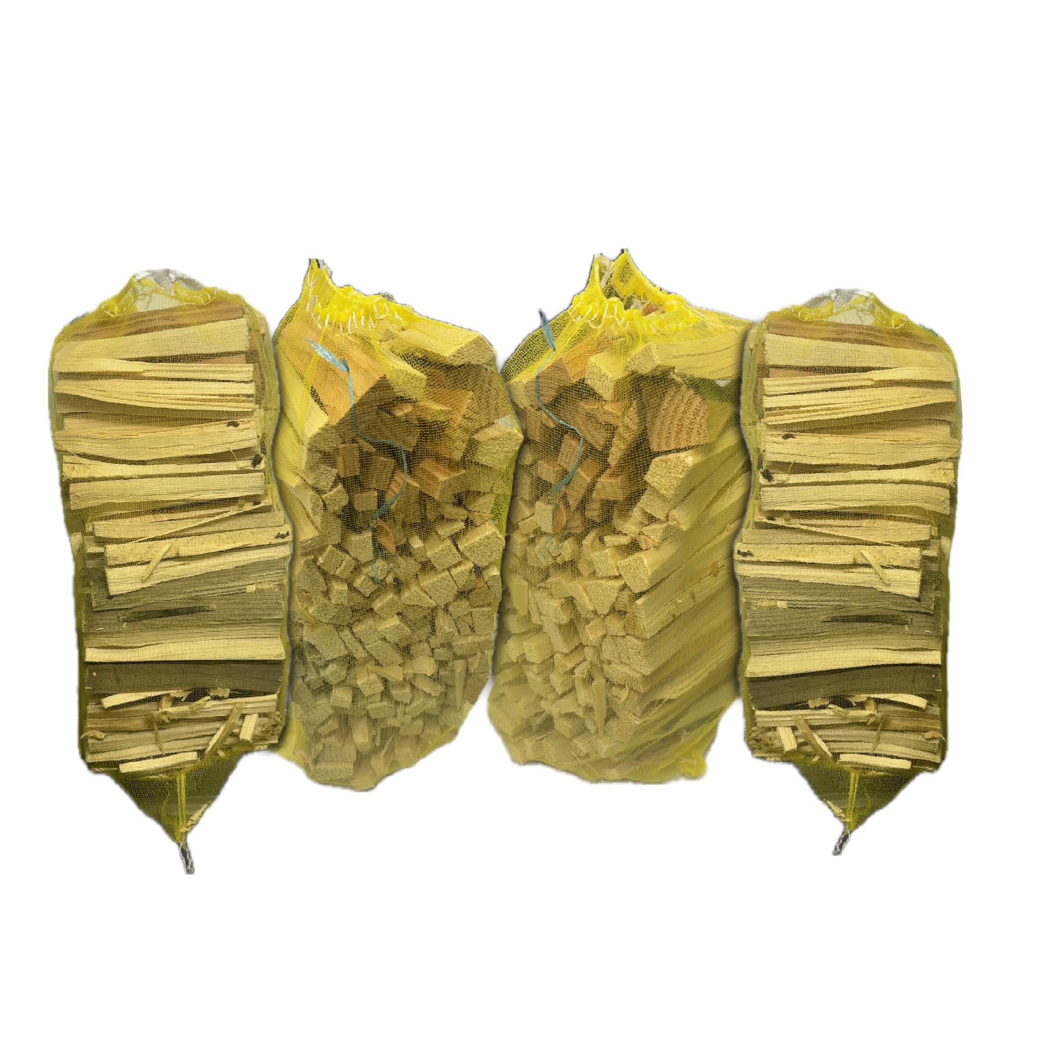 Vtl Light Vtl® 4 Premium Kiln Dried Kindling Nets (Large) – Bbqs | Smokers | Pizza Ovens | Woodburners | Stoves, Long-Lasting Fuel