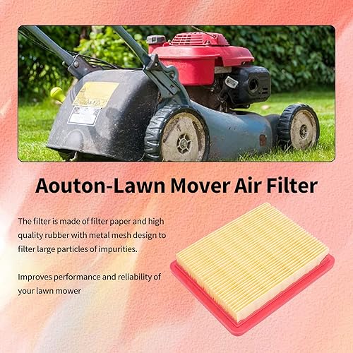 Miniatura 7 de Aouton 951-15245 Filtro de aire para motores MTD 751-15245 Cub Cadet 490-200-M065 159cc 1X65 5X65 6X65 8X65 196cc 5X70 6X70 7X70 SC 700 E Self