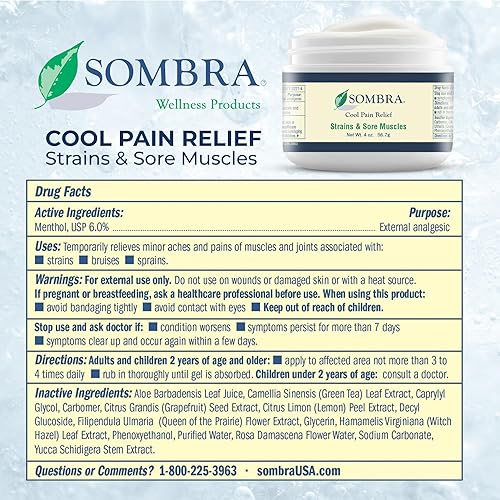 Miniatura 9 de Sombra Gel cálido y fresco para aliviar el dolor, alivio cálido para la artritis y el dolor crónico antes del entrenamiento, frotamiento muscular,