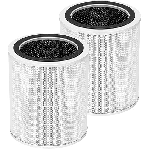 Core 400S Replacement Filter, Compatible with LEVOIT Core 400S Air Purifier Replacement Filter, High-Efficiency H13 True HEPA, Core400S-RF, 2 Pack