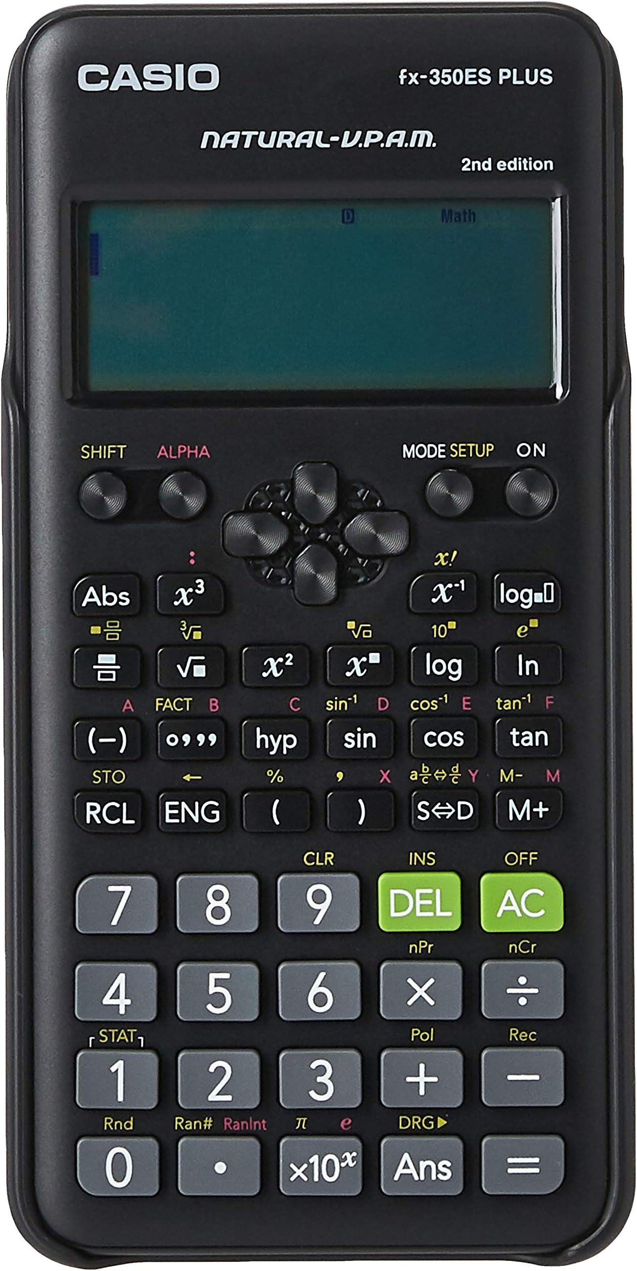 FX-350ES Plus Scientific Calculator - Scientific - 252 Functions, School and Graphic Calculator