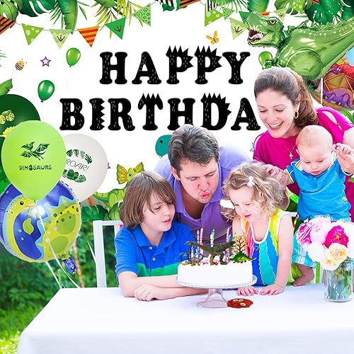 Miniatura 6 de Telón de fondo de dinosaurio para niños, decoración de fiesta temática de dinosaurios, escalas, fotografía, estudio fotográfico, cabina de cartel