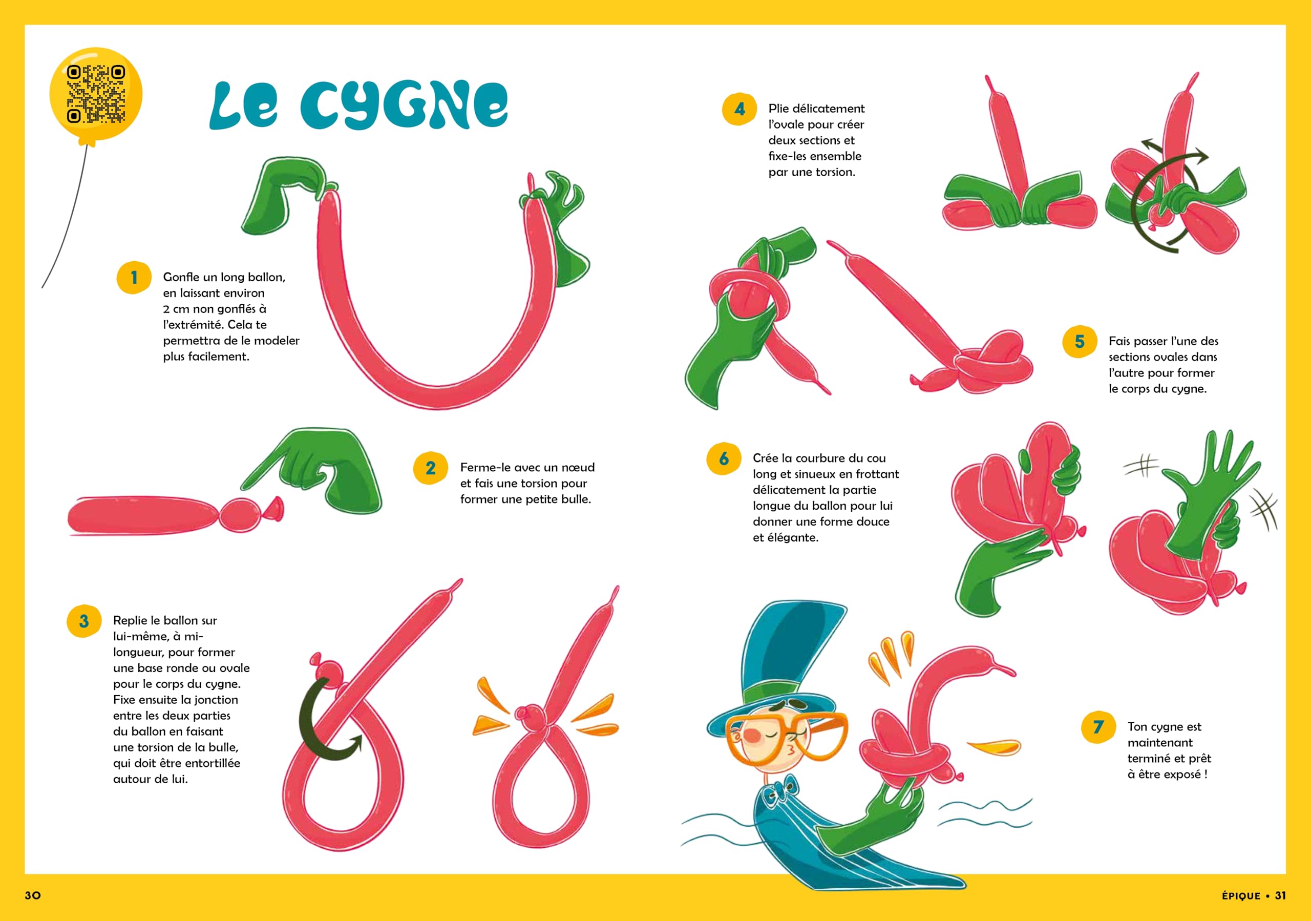 Le petit magicien des ballons - Créations magiques pour les enfants