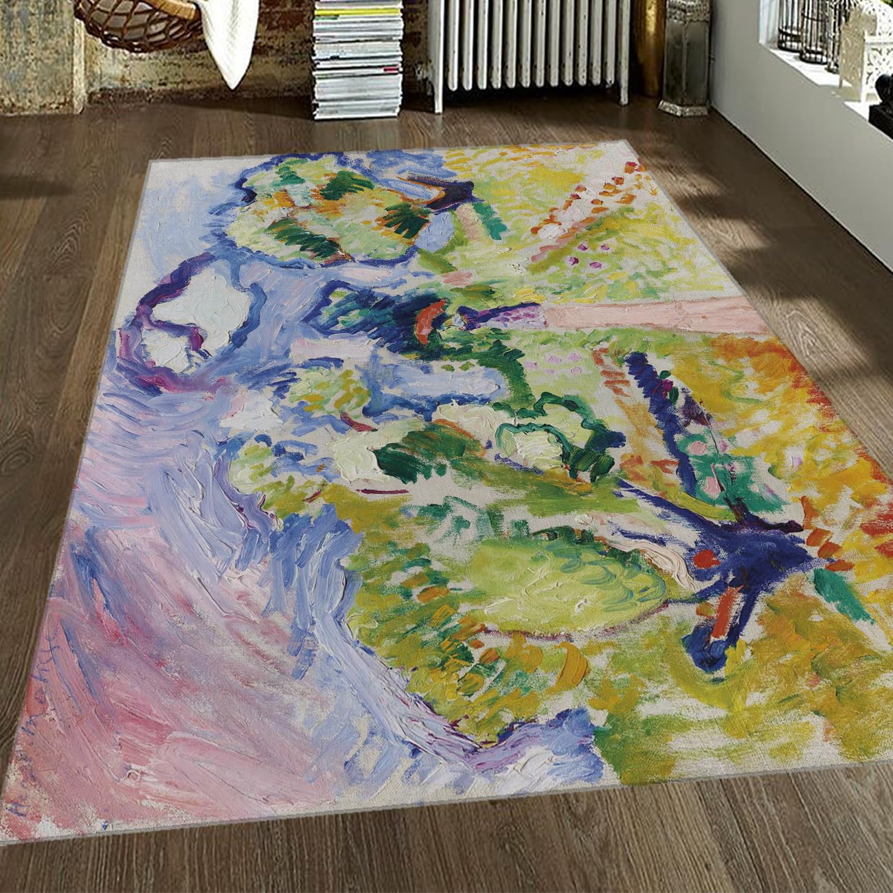 Tapis non muant Henri Matisse 180x270cm facile à nettoyer pour salon
