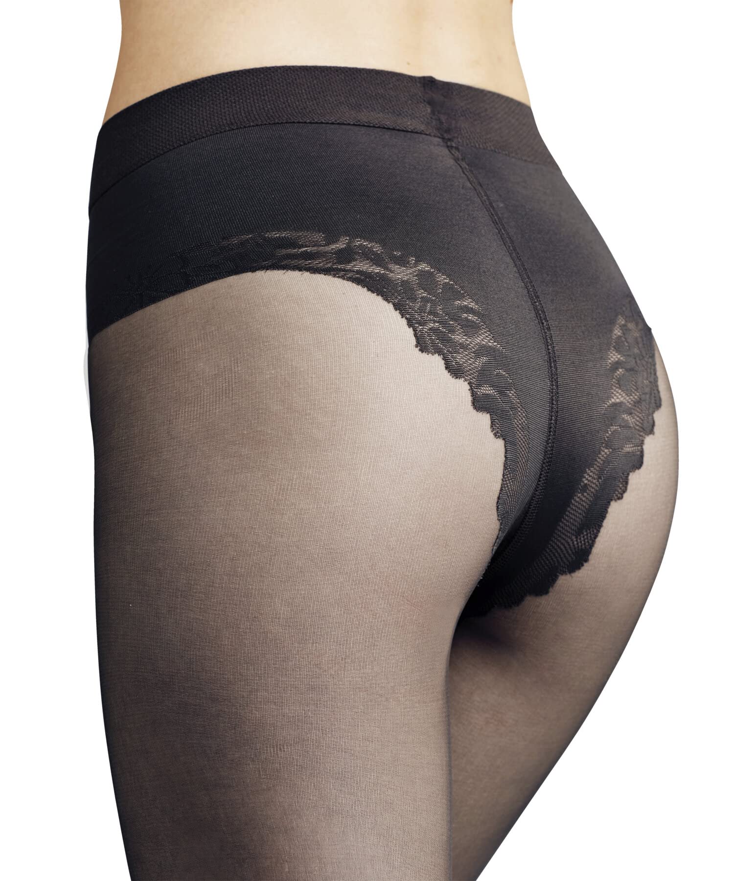 FALKE Kobiety Shaping Top 20 DEN z efektem modelującym przezroczysta matowa modelująca brzuch i biodra wyszczuplająca cienka delikatny miękki materiał 1 Para