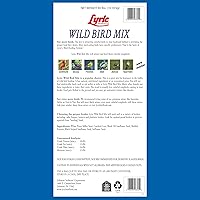 Vista 6 de Lyric Supreme Wild Bird Seed, mezcla de alimentos para pájaros silvestres con nueces y semillas de girasol, bolsa de 20 libras y mezcla de semillas
