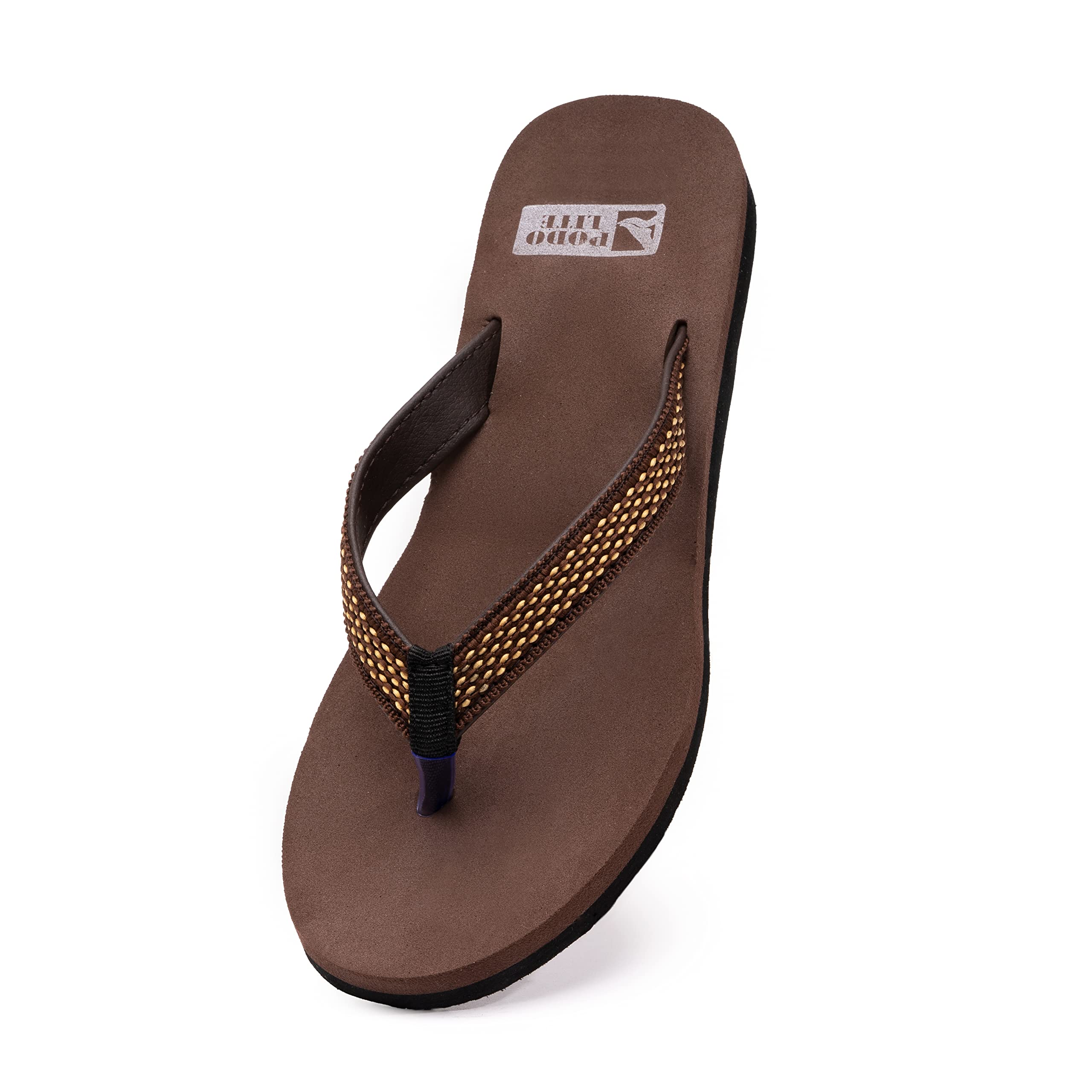 Podolite Ortho Slippers for ladies | MCP slippers for ladies | Comfort diabetic and orthopedic slippers for ladies | House slippers for ladies and Girls | Anti-skid and washable (Brown, numeric_5) (B09WLG8MVX) Amazon Price History, Amazon Price Tracker